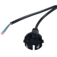 Шнур с э/в  (ПВС-ВП 2*0,75) 2,2м белый 11-1306