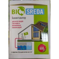 Биоактиватор BIOSREDA д/септиков 600гр 24 пакетика