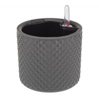 Кашпо ФАСЕТ d150мм 1л/2л с вставкой и автополивом  м3235