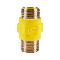 Вставка для газовой подводки диэлектрическая 1/2" НР 018-2674