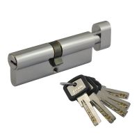 Механизм цилиндровый Нора-М ЛПУВ-90 (45-45) хром