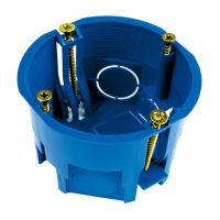 Коробка монтажная (подрозетник) 68*45мм С3Е2 для гипсокартона КУ1202