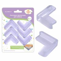 Накладки протекторы для мебели силикон 6шт  45-21