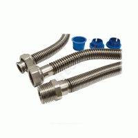 Подводка гибкая для газа нерж М1/2-Н1/2 2м сильф  018-0488