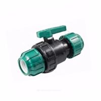 Кран шаровой компрессионный Дн 32 Ру16  ТПК-АКВА 555220032/ 163464/ 107-9661