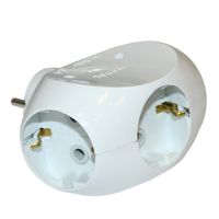 Тройник16А с/з евро МАКЕЛ