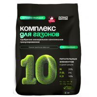 Удобрение Комплекс для газонов, минеральное гранулированное,  Лама Торф 3 кг