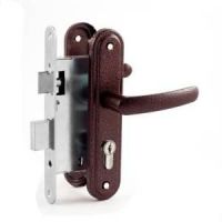 Замок врезной ЗЕНИТ ЗВ4-3-08 медь  и328