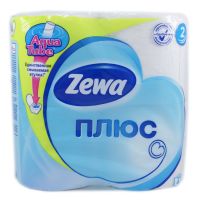 Бумага туалетная ZEWA+ 4шт