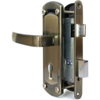 Замок врезной Apecs 1425-AB, бронза  т062