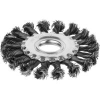 Щетка MIRAX диск.для УШМ стальная 100мм 35140-100