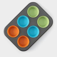 Форма для выпечки Доляна «Силикон плюс», 27×18,5 см, 6 ячеек 4122286