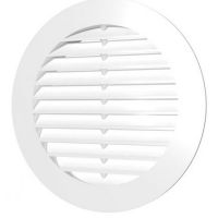 Решетка вентиляционная круглая D130 приточно-вытяжная 10РК 130686