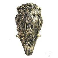 Крючок фигурный "Лев" бронза 6х6х12см 4833198