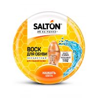 Воск для обуви Salton с норковым маслом в банке 75мл