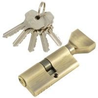 Механизм цилиндровый DAMX NW70 AB (бронза) ключ-верт   ц644