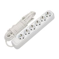 Удлинитель 6гн.*2м с/з MAKEL MGP182