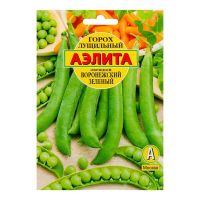 Семена Аэлита Горох овощной Воронежский зелёный 25г