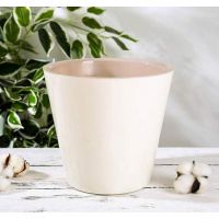 Горшок для цветов InGreen London D125 1л Сливочный  ING1552СЛ