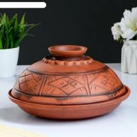 Блюдо для блинов керамика 250мм  1,5л  120371