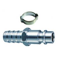 Переходник рапид (штуцер) елочка 10мм + кольцо 10*15 0704.019400/ 188959