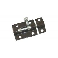 Задвижка накладная ЗТ4 коричневая