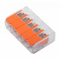 Клемма на 5 проводов с рычагами GTER4-05 GENERAL  800494/04203