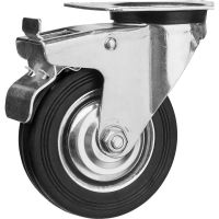 Колесо для тележки 125 мм с тормозом 30936-125-B