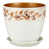 Горшок Роспись Бутон Лаура 21см РС11/4