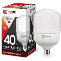 Лампа LED HP-PRO 40Вт 230В E27 6500К 3600Лм Инхоум  1101