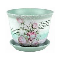 Горшок ДЕКУПАЖ гранд 432 22см  ДК432/4