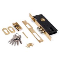 Замок врезной АПЕКС 1000-60 G золото