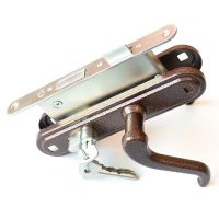 Замок врезной ЗЕНИТ ЗВ4-3-02 медь  8996