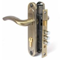 Замок врезной АПЕКС 1027/60-AB бронза