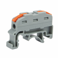 Клемма СМК 222-621D проходная 1-полюсная на DIN-рейку (1-6 мм) Rexant 07-5291