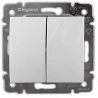 Legrand Valena Выкл.2кл бел. 774405/33822
