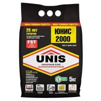 Клей для плитки Юнис 2000 5кг  (6) 26218/ 200384