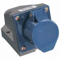 Розетка нар.уст.123 32А 2Р+Е 220В IP44  ИЭК  33954