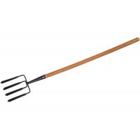 Вилы копальные GRINDA 4-х рогие с дер.черенком  39722