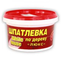Шпатлевка по дереву белая 1кг White House  12857