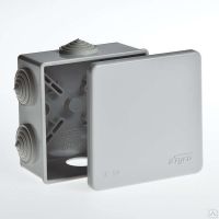 Коробка распаячная о/у 100*100 гл.50мм 6 вводов