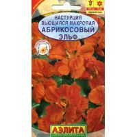 Семена Аэлита Настурция вьющаяся Абрикосовый эльф 1г