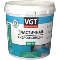 Гидроизоляция эластичная полимерная WP-14, 1,3 кг  ВГТ  249880