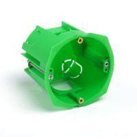 Коробка монтажная (подрозетник) 68*60мм ГСК КУ1205 мет.лапк.