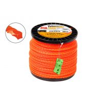 Леска триммерная 2,4*114м квадрат Rezer Ultra-pro Twistop  03.007.00103