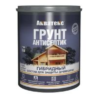 Акватекс грунт-антисептик гибридный 2,7л бесцвет.   62560