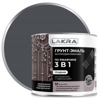 Грунт-эмаль Лакра 3 в 1 графит 1,7кг  9593586