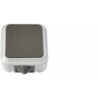 Выключатель 1кл. А16-222(03) о/п IP54 серый Пралеска Аква