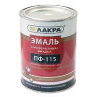 Эмаль ПФ-115 Лакра Синтез красная 2,0 кг