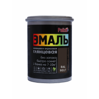 Эмаль акриловая глянцевая Palizh №602 CE-602-1 1кг шоколадно-коричневая 11605610